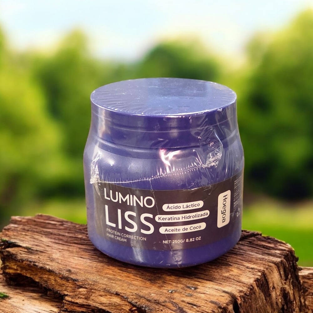 LUMINO LISS Protein Correction Hair Cream 250g | Keratin Straightening Treatment